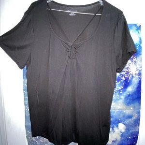 No Boundaries Black Blouse